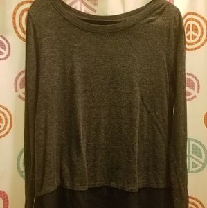 Old Navy Two-Toned Gray Sweater